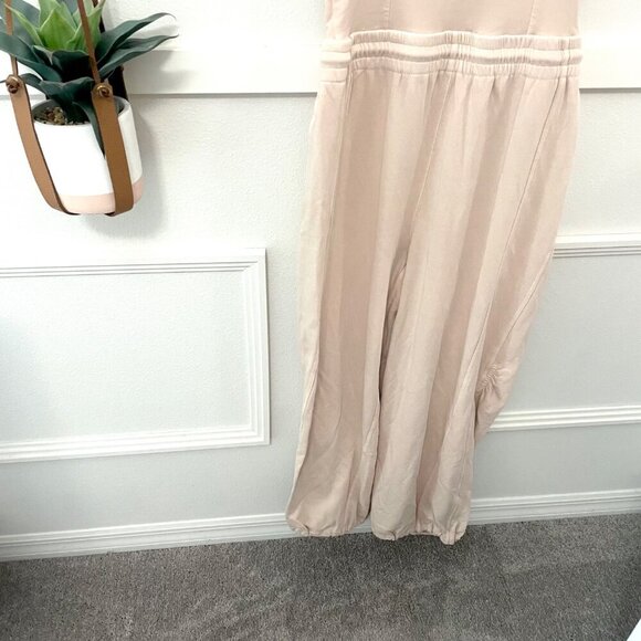 NWOT FP Movement Inbound Stretch Cotton Jumpsuit Cashmere Pink Size M - Picture 6 of 6